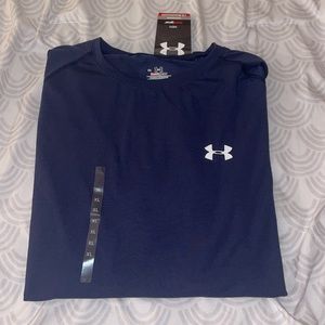 Under Armour Heat Gear Tshirt - Navy